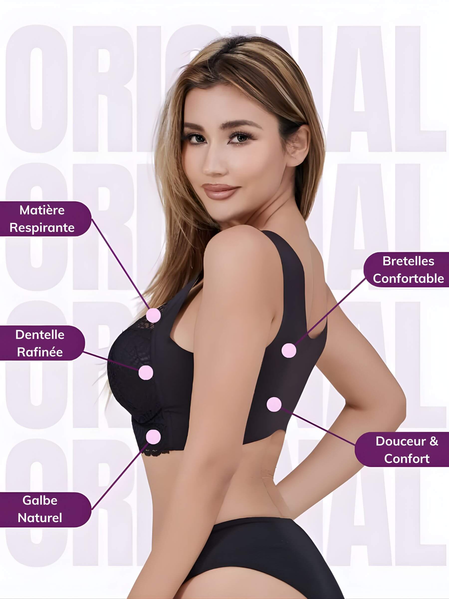 Comfit®️ - Soutien-gorge Push-up Confortable & maintien
