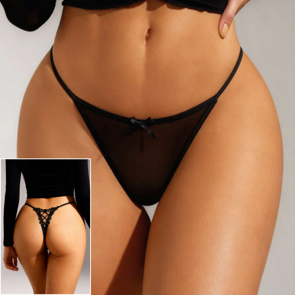 Pack 5 Strings Noirs – Offre Automne